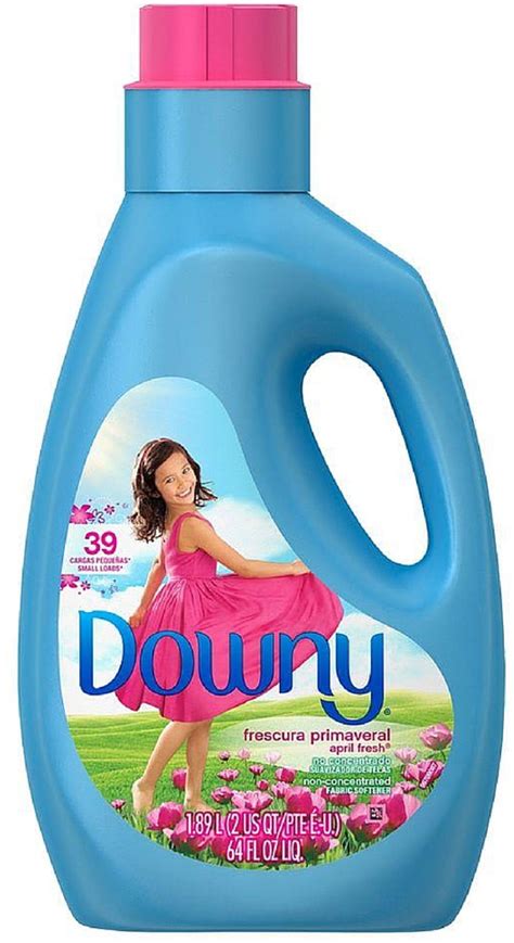 4 Pack Downy Non Concentrated Fabric Softener April Fresh 64 Oz