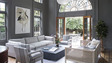 Grey And White Colour Scheme Living Room