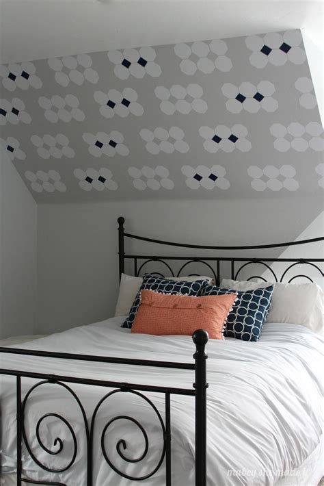 Use complementary colours on your walls and throughout your decor to create a blissful bedroom space. 17 Sloped Ceiling Bedroom Design Ideas • Mabey She Made It