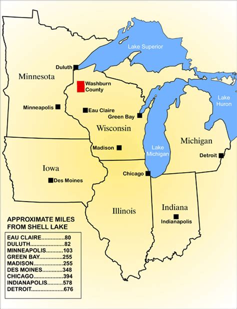 Map Of Wisconsin And Illinois Map Of Stoney Lake