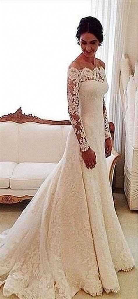 Beaded belt lace long sleeve wedding dress pageant evening gown deb custom size. Mermaid Long Sleeve Lace Wedding Dresses 2015 Boat Neck ...