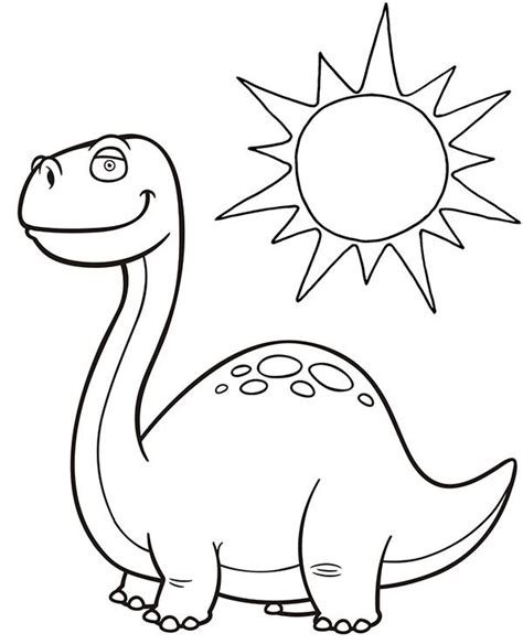 Malowanki dinozaury z bajki dla dzieci, przeznaczone do wydruku. Dinozaur bajkowa kolorowanka dla dziecka | Dinosaur ...