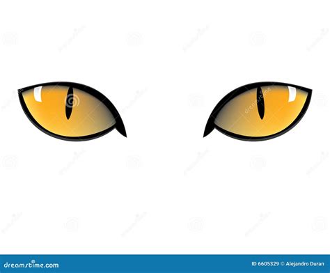 Cat Eyes Stock Vector Illustration Of Halloween Background 6605329