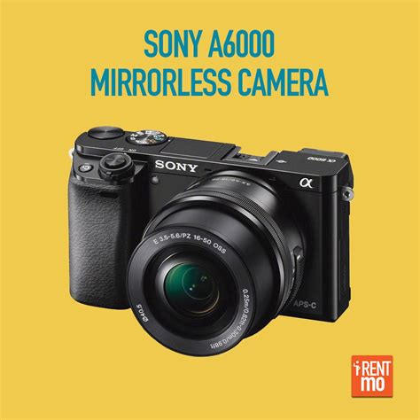 Sony A6000 Mirrorless Camera With 16 50mm Lens Irentmo