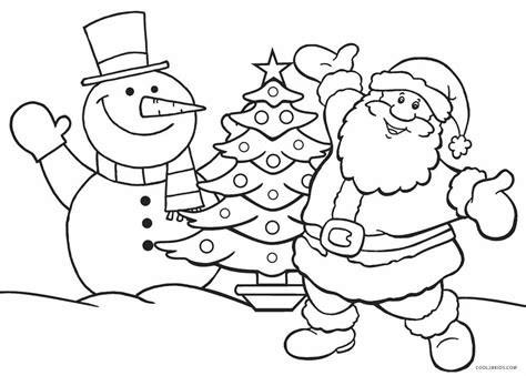 Ausmalbilder Weihnachtsmann - Malvorlagen kostenlos zum ausdrucken