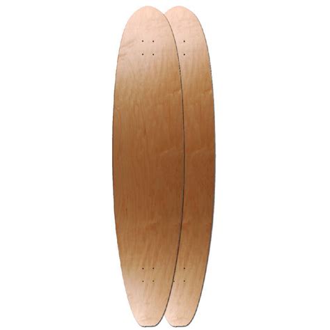 Bamboo Blank Pintail Longboard 50 X 11 Deck Longboards Usa