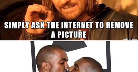 Kanye West Kissing Himself Imgur