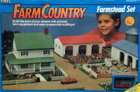 164 Ertl Farm Country Farmstead Set 4174 Farm Toy Display Country