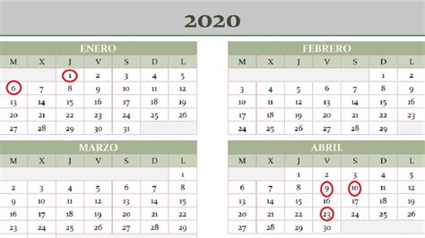 Calendario Feriados 2020 Republica Dominicana Calendario 2019