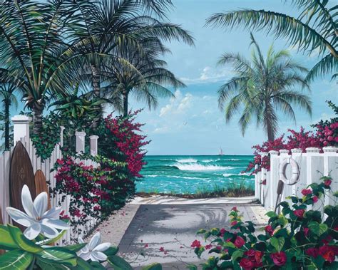 Pathway To Paradise Mural By Scott Westmoreland Murals Your Way
