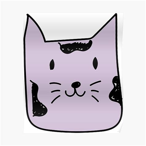 Sneaky Cat Poster For Sale By Nouiz Redbubble