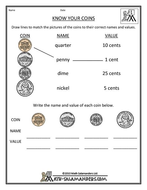 Some of the worksheets for this concept are money word problems, grade 1 counting money word problems, name class money, grade one saving money, barter money, money basics, grade 1 money, everyday math skills workbooks series. Counting Money Worksheets 1st Grade | Money | Pinterest ...
