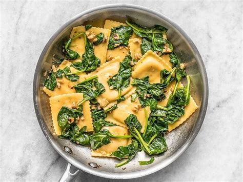 Ravioli With Sage Brown Butter Sauce Budget Bytes