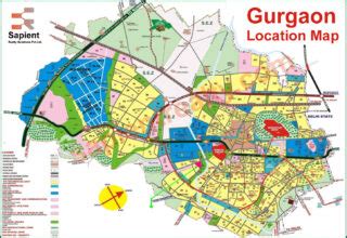 Gurgaon Map 320x220 
