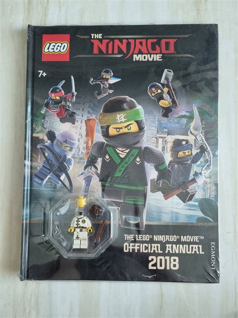 Lego The Ninjago Movie Official Annual 2018 มีตัวเลโก้ของแท้ Jolly