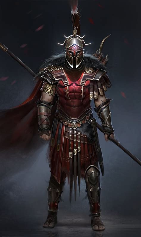 Assassins Creed Odyssey 230818 002 Warrior Concept Art Spartan