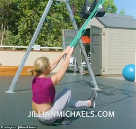 Jillian Michaels New Video Shows How To Get A Peachy Bum Daily Mail Online