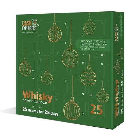 Premium Whisky Advent Calendar The 25 Day Premium Scotch Collection