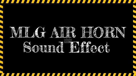 Mlg Air Horn Sound Effect Free Download Mp3 Pure Sound Effect Youtube