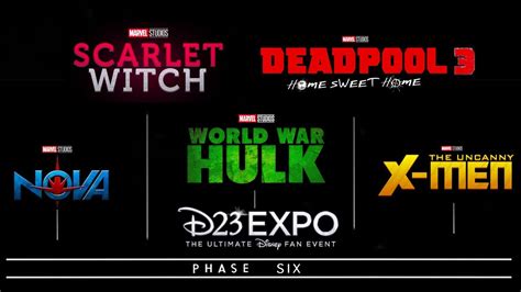 D23 Footage And Marvel Phase 6 Announcement Final Predictions Youtube