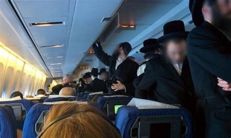 Ultra Orthodox Jews Cause Chaos On Flight To Israel Ya Libnan