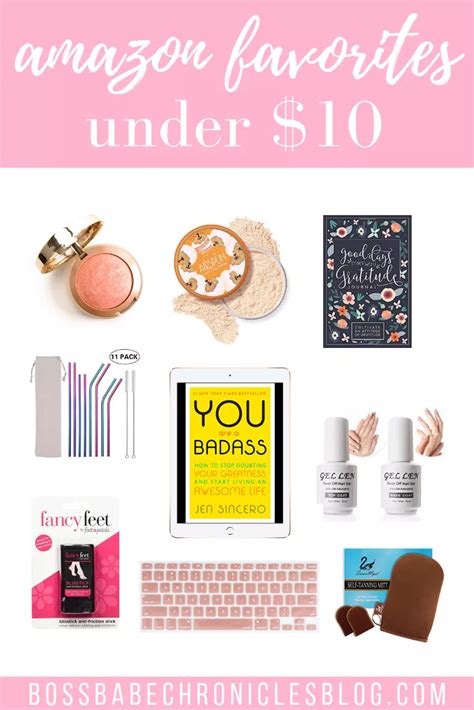 Best gifts for mom under $10. 10 Amazon Favorites Under $10 | Shopping hacks, Boss babe ...