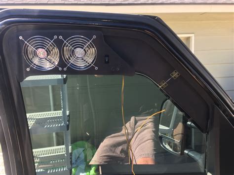 Window Insert For 12vdc Fan Ventilation Expedition Portal Truck Bed