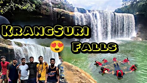 Krang Suri Falls Meghalaya Trip Day 2 Krangsuri Waterfall Best Place