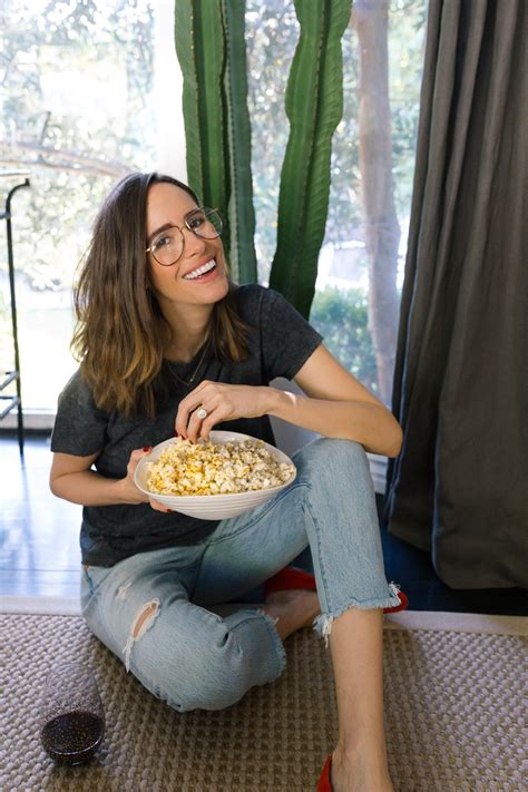Glitter Popcorn For An Oscars Viewing Party Front Roe By Louise Roe