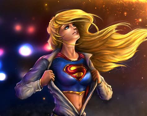 Beautiful And Blonde Supergirl Artwork Hd Wallpaper Pxfuel