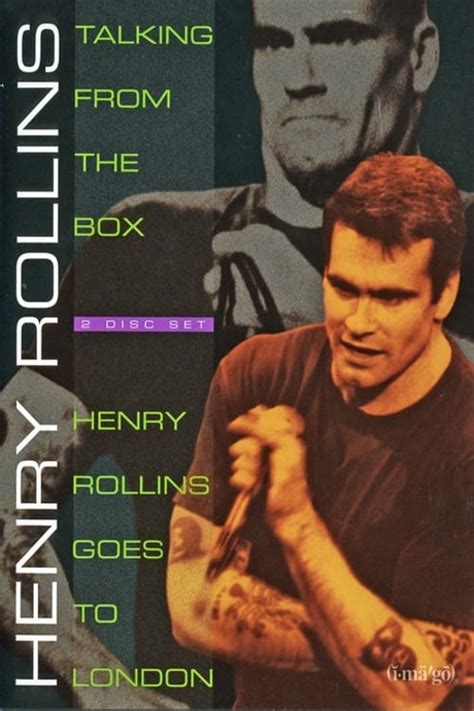 Henry Rollins Henry Rollins Goes To London 1995 Posters — The