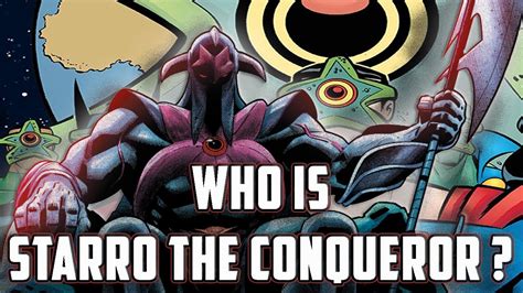 History And Origin Of Dc Comics Starro The Conqueror Youtube