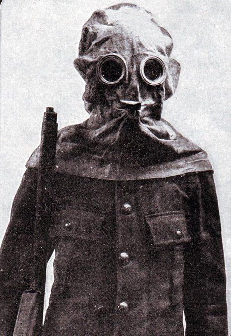 On Twitter Gas Mask Gas World War One