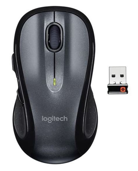 Logitech Advanced Full Size Wireless Mouse Black Metropolis At Metrotown