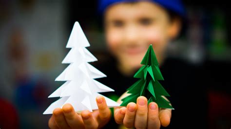 How To Fold An Origami Christmas Tree Art For Kids Hub