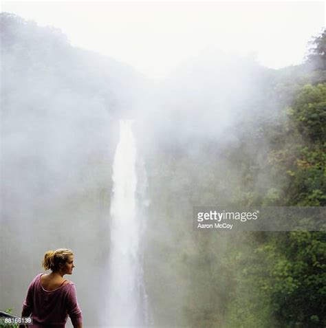 Hawaii Waterfall Woman Photos And Premium High Res Pictures Getty Images