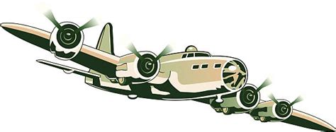 Royalty Free Bomber Plane Clip Art Vector Images And Illustrations Istock