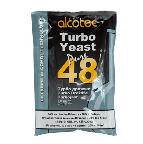 Alcotec 48 Turbo Yeast Granarium Brewing Supplies