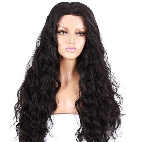 Tangle Free Wig Lace Frontindia Sexi Women Long Wigelastic Band