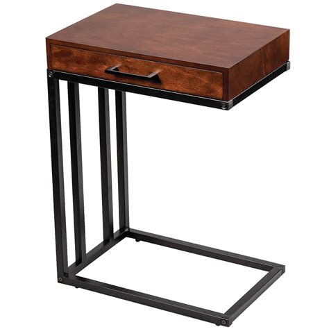 Oakridge Side Accent Table With Drawer Under The Sofa C Design
