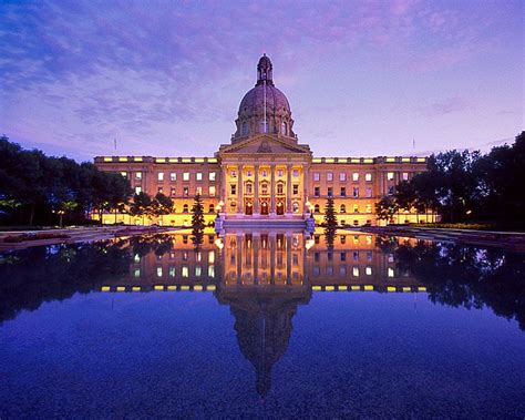 Edmonton Parliament Building Western Canada Canadian Travel