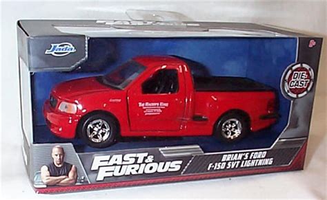 Jada Fast And Furi0us Brians Ford F 150 Svt Lighting Vehicle 132 Scale