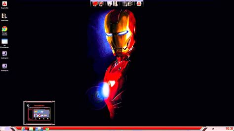Iron Man Theme For Windows 7810 Youtube