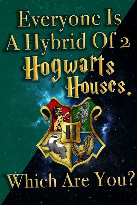 Quiz Everyone Is A Hybrid Of Two Hogwarts Houses Which Are You Harry Potter Quiz Harry