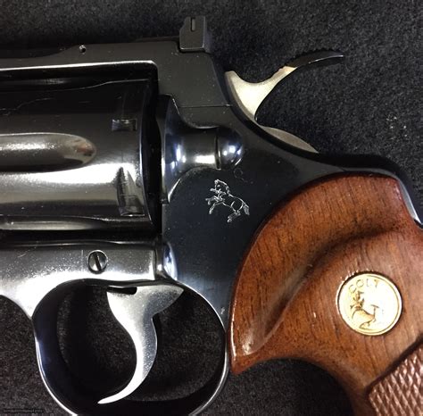 As New Colt Python 6 Blue 357 Magnum Made 1977 Fine Original Gun
