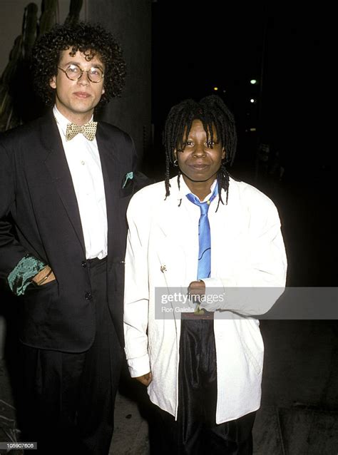 Whoopi Goldberg And Husband David Claessen During Billy Wilders 1987