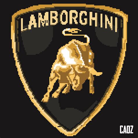 Arriba 53 Imagen Pixel Art Lamborghini Logo Abzlocal Mx