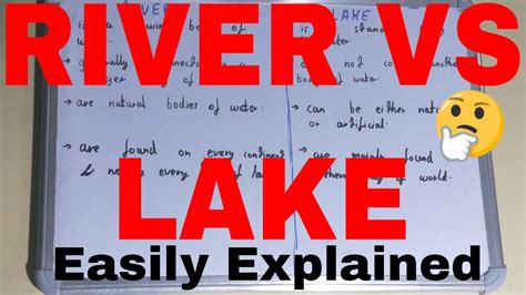 River Vs Lake / River Vs Pond / What Is The Difference Between A Lagoon