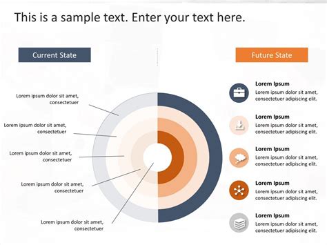 Current State Vs Future State Powerpoint Template Infographic