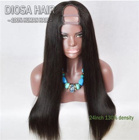 Silky Straight U Part Wig Human Hair U Part Wig Human Hair Wigs 100
